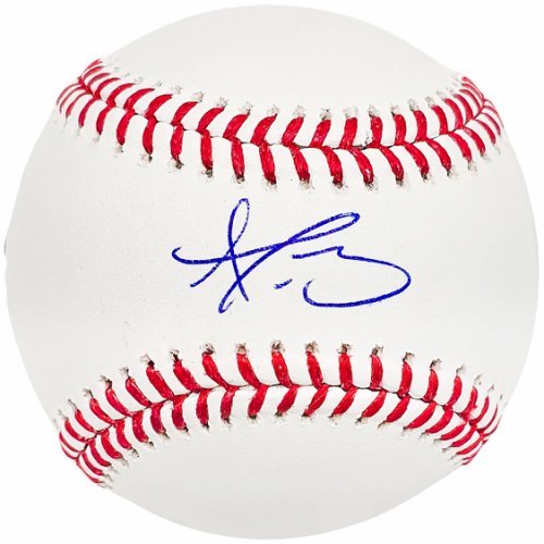 Dustin May Autographed Signed Official MLB Baseball Los Angeles Dodgers Fanatics Holo #Jd830988 