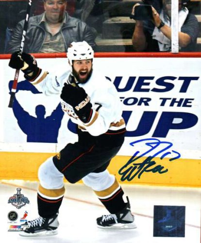Dustin Penner Autographed Signed Anaheim Ducks Photo - Autographs