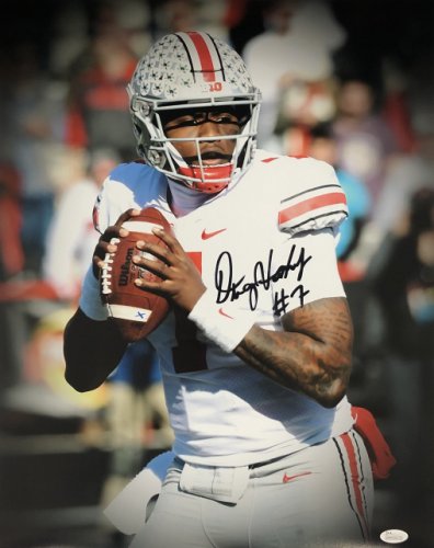 Dwayne Haskins Ohio State Buckeyes 16-1 16x20 Autographed Signed Photo - Certified Authentic 