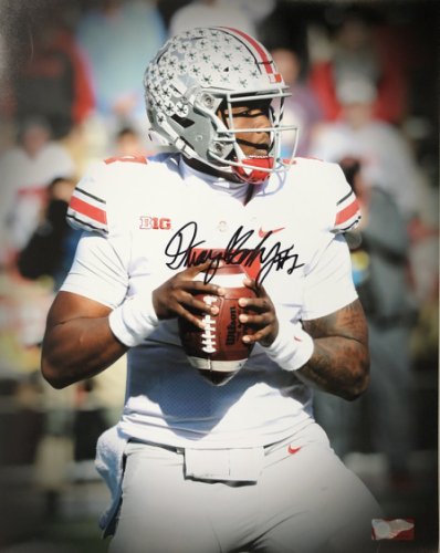 Dwayne Haskins Ohio State Buckeyes 16-4 16x20 Autographed Signed Photo - Certified Authentic 