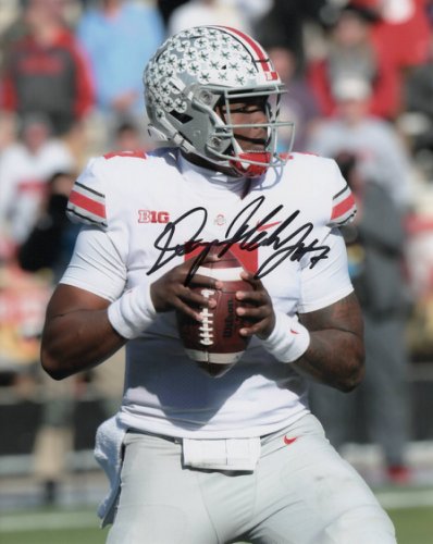 Dwayne Haskins Ohio State Buckeyes 8-7 8x10 Autographed Signed Photo - Certified Authentic 