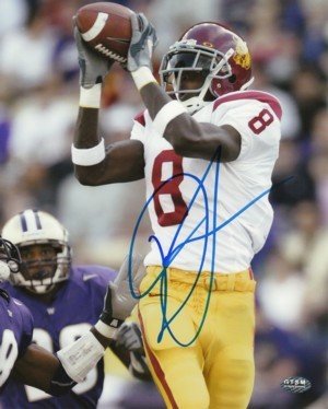 Dwayne Jarrett signed USC Trojans 8x10 Photo- Jarrett Hologram