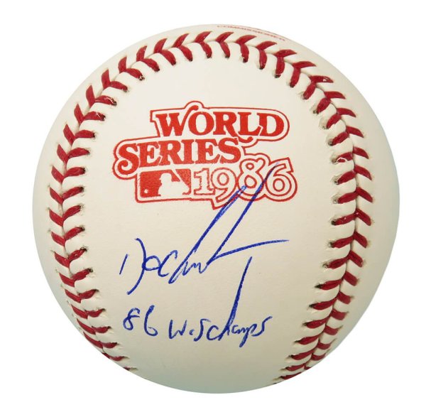 Dwight / DOC Gooden Autographed Signed Blue TB Custom Stitched