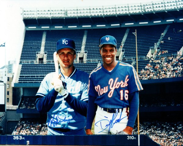 Dwight "Doc" Gooden & Kevin Seitzer Autographed 8X10 Photo Lot Of 8 #107682