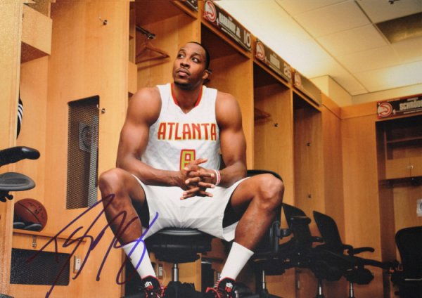 Dwight Howard Autographed Signed 11X14 Atlanta Hawks Photo With COA - Autographs