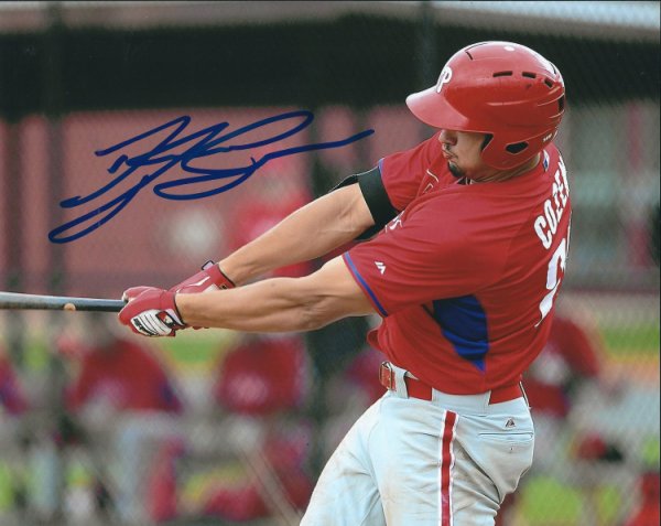 Dylan Cozens Autographed Signed 8X10 Philadelphia Phillies Photo - Autographs