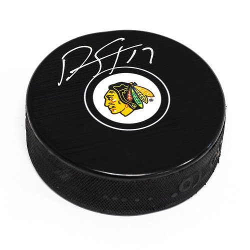 Dylan Strome Chicago Blackhawks Autographed Signed Hockey Puck