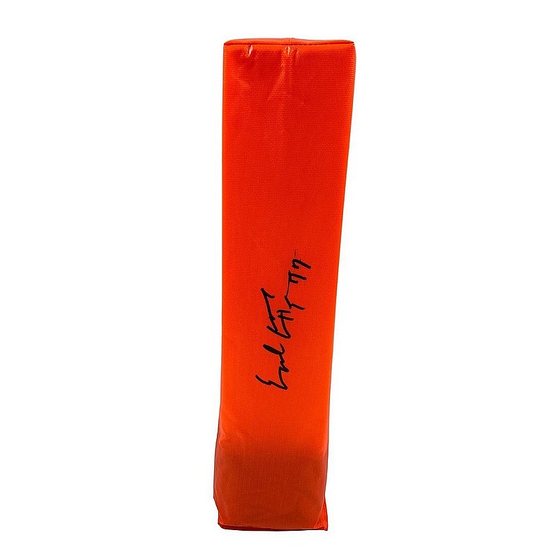 Earl Campbell Autographed Signed Texas Longhorns Orange Endzone Pylon w/ HT 77 Insc - JSA 