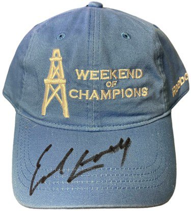 Earl Campbell signed Houston Tennessee Oilers Vintage Weekend Of Champions Reebok NFL Cap/Hat- JSA Witnessed -VERY RARE