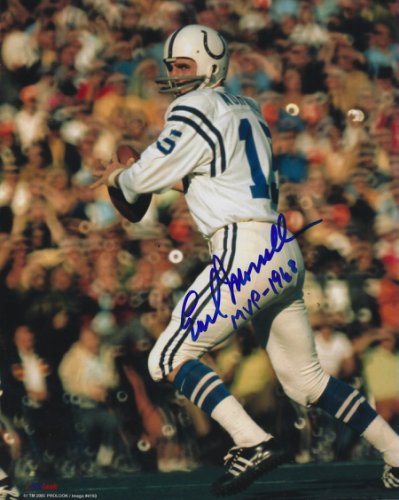 Earl Morrall Autographed Signed 8X10 Baltimore Colts Photo - Autographs