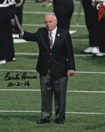 Earle Bruce Ohio State Buckeyes 8-9 8x10 Autographed Signed Photo - Certified Authentic 