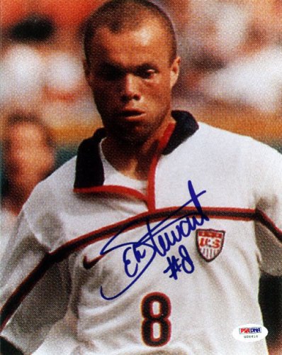Earnie Stewart Autographed Signed 8X10 Photo Team Usa PSA/DNA 