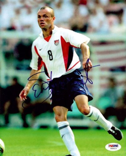 Earnie Stewart Autographed Signed 8X10 Photo Team Usa PSA/DNA 