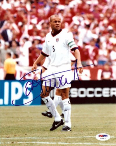 Earnie Stewart Autographed Signed 8X10 Photo Team Usa PSA/DNA 