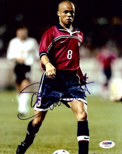 Earnie Stewart Autographed Signed 8X10 Photo Team Usa PSA/DNA 