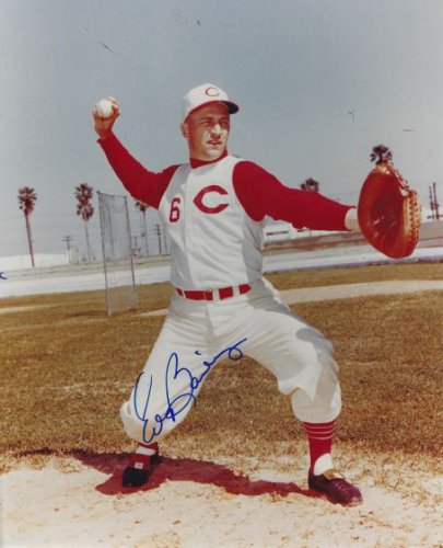 Ed Bailey Autographed Signed 8X10 Cincinnati Reds Photo - Autographs