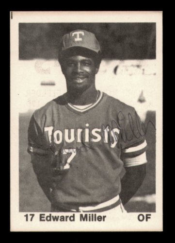 Ed Eddie Miller Autographed 1976 Tcma Card #24 Ashville Tourists #231636