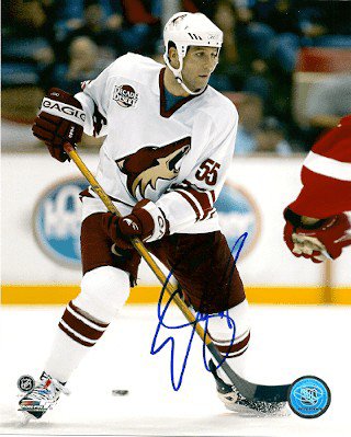 Ed Jovanovski Autographed Signed Phoenix Coyotes Photo - Autographs 