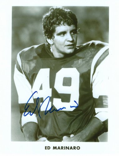 Ed Marinaro Autographed Signed 8X10 New York Jets Photo - Autographs