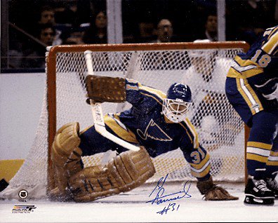 Ed Staniowski Autographed Signed St. Louis Blues Photo - Autographs