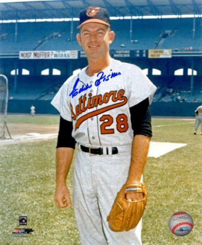 Eddie Fisher Autographed Signed 8X10 Photo Baltimore Orioles - Autographs 