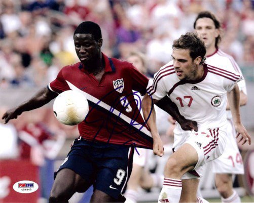 Eddie Johnson Autographed 8X10 Photo Wizards PSA/DNA