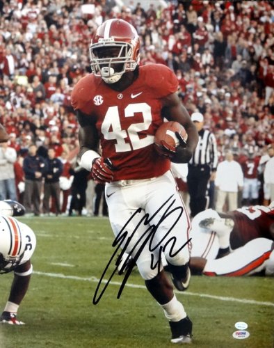 Eddie Lacy Autographed 16X20 Photo Alabama Crimson Tide PSA/DNA
