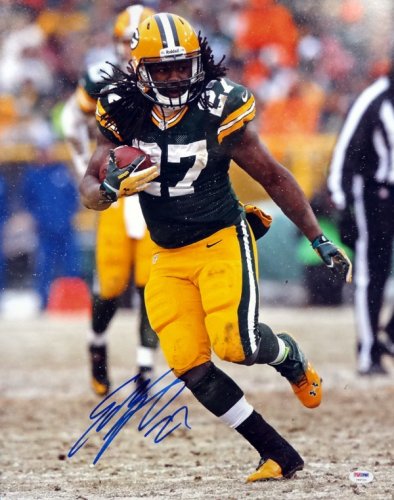 Eddie Lacy Autographed Signed 16X20 Photo Green Bay Packers PSA/DNA 