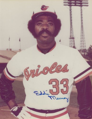 Eddie Murray Autographed Signed 8X10 Baltimore Orioles Photo - Autographs 