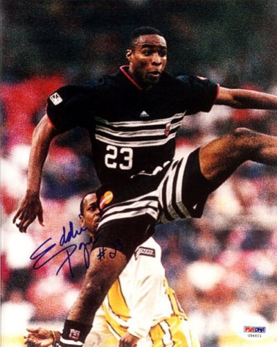 Eddie Pope Autographed Signed 8X10 Photo Team Usa PSA/DNA 