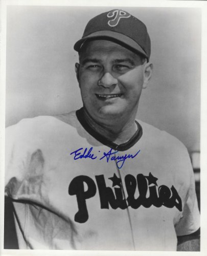 Eddie Sawyer Autographed Signed 8X10 Philadelphia Phillies Photo - Autographs