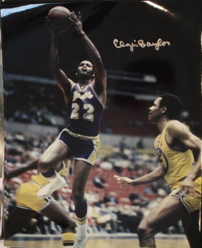 Elgin Baylor Autographed Signed 16X20 Los Angeles Lakers Photo - Autographs