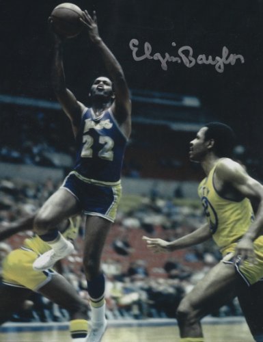 Elgin Baylor Autographed Signed 8X10 Los Angeles Lakers Photo - Autographs