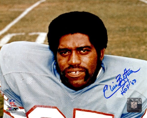 Elvin Bethea Autographed Signed HOF 8X10 Houston Oilers Photo - Autographs