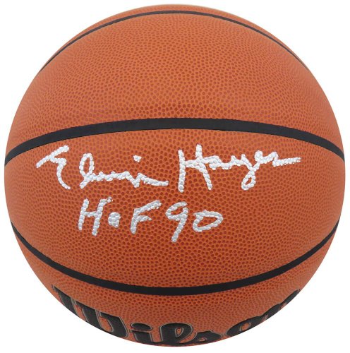 Elvin Hayes Autographed Signed Wilson NBA Indoor/Outdoor Basketball w/HOF'90 