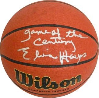 Elvin Hayes Autographed Signed Wilson NCAA Indoor/Outdoor Basketball Game of the Century 