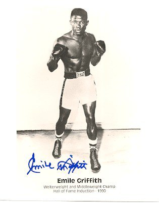 Emile Griffith Autographed Signed 8X10 Photo - Autographs