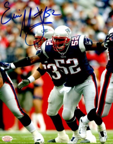 Eric Alexander Autographed Signed 8X10 New England Patriots Photo - Autographs