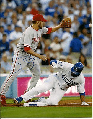 Eric Bruntlett Autographed Signed 8X10 Philadelphia Phillies Photo - Autographs