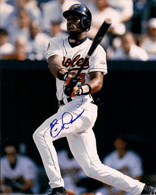 Eric Davis Autographed Signed 8X10 Baltimore Orioles Photo - Autographs