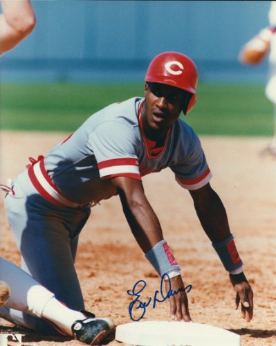 Eric Davis Autographed Signed 8X10 Cincinnati Reds Photo - Autographs