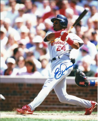 Eric Davis Autographed Signed 8X10 St. Louis Cardinals Photo - Autographs