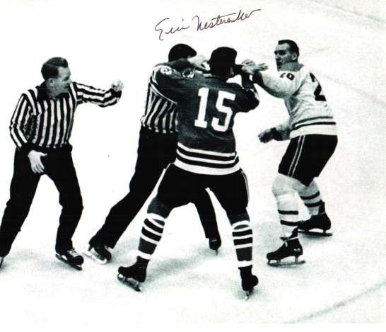 Eric Nesterenko Autographed Signed 8X10 Chicago Blackhawks Photo - Autographs