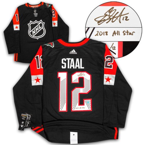 Eric Staal Carolina Hurricanes Signed & Inscribed 2006 Stanley Cup