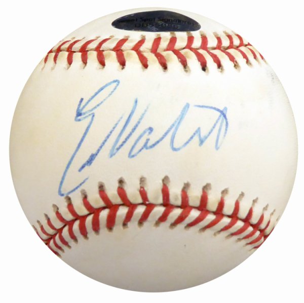 Eric Valent Autographed Signed Official Nl Baseball Philadelphia Phillies, Cincinnati Reds Beckett Beckett 