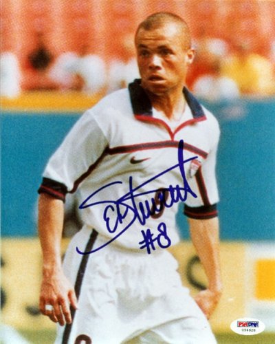 Ernie Stewart Autographed Signed 8X10 Photo Team Usa PSA/DNA 