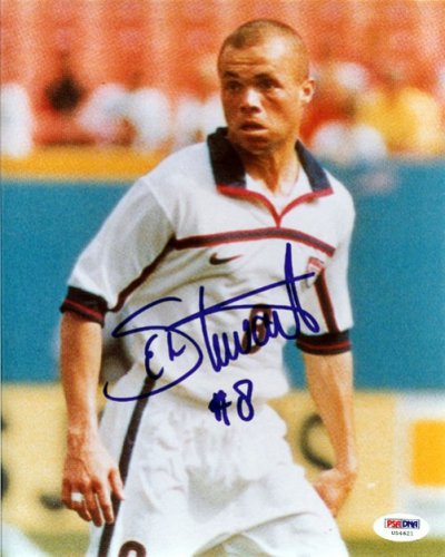 Ernie Stewart Autographed Signed 8X10 Photo Team Usa PSA/DNA 