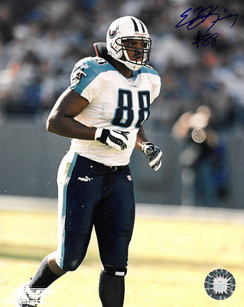 Erron Kinney Autographed Signed Tennessee Titans 8x10 Photo #88 (white jersey-run) 