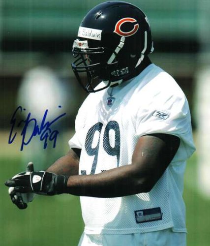 Ervin Baldwin Autographed Signed Photo - Chicago Bears - Autographs 