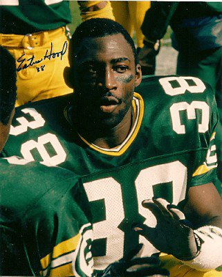 Estus Hood Autographed Signed Green Bay Packers Photo - Autographs
